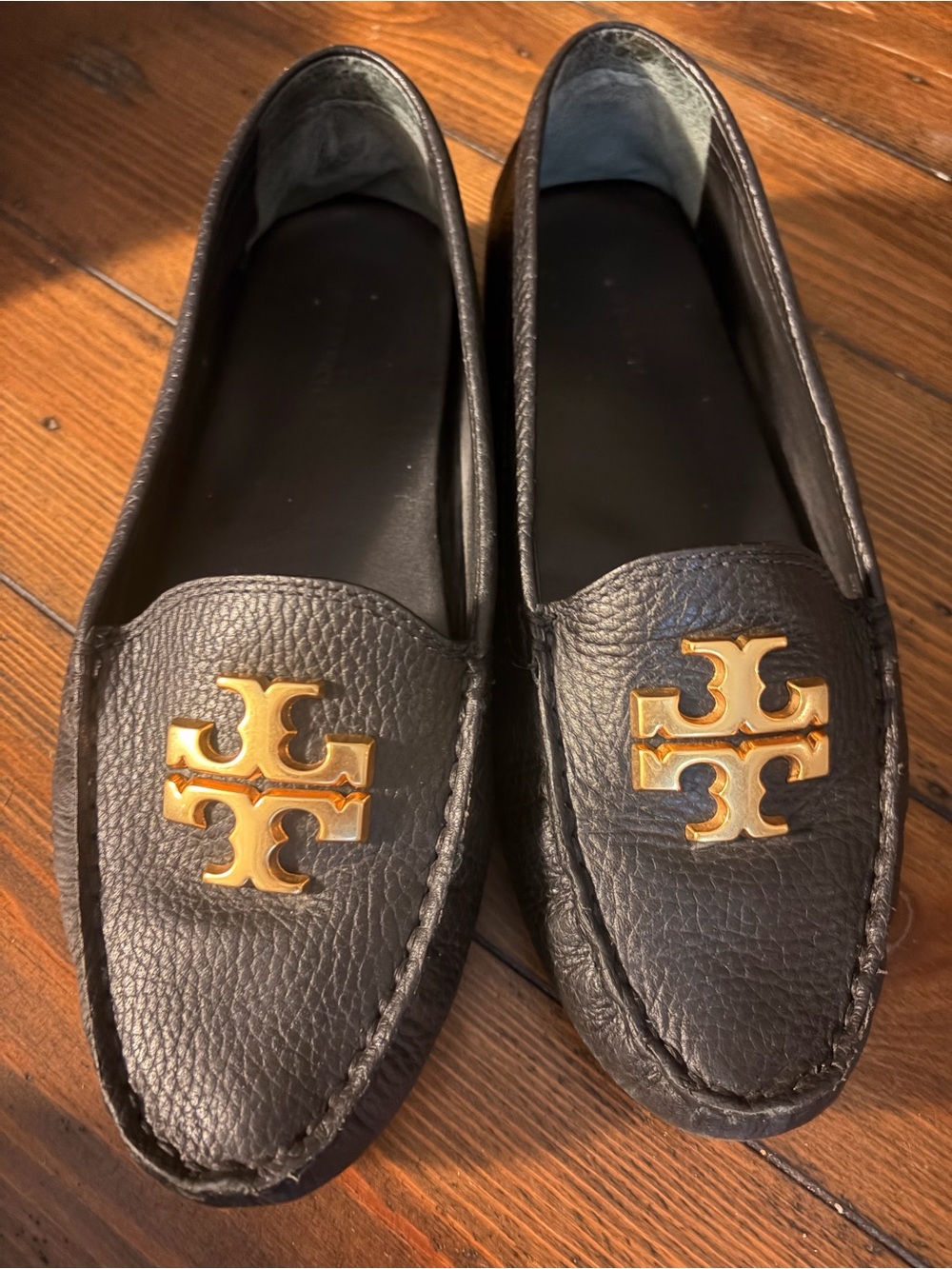 Tory Burch Everly Driver Leather Loafers